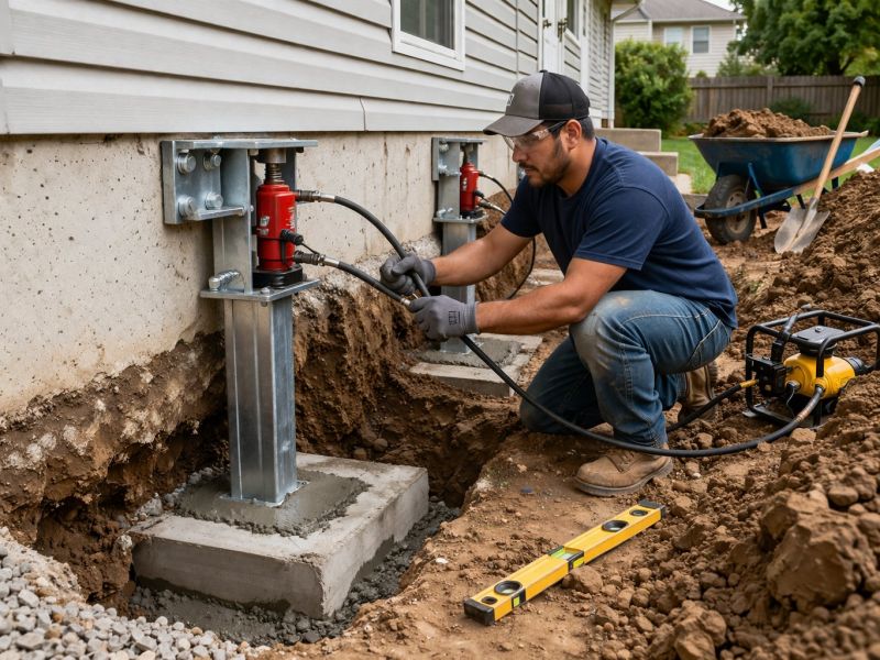 Foundation Repair in Hillsboro, OH
