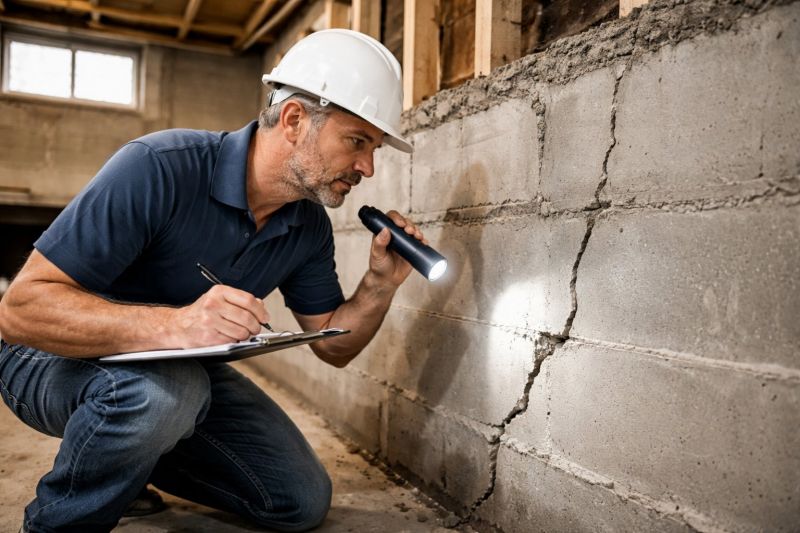 Basement Stabilization in Hillsboro, OH
