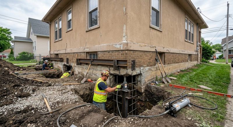 Basement Underpinning in Hillsboro, OH
