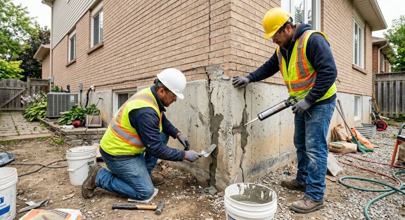 Building Foundation Repair in Blanchester, OH