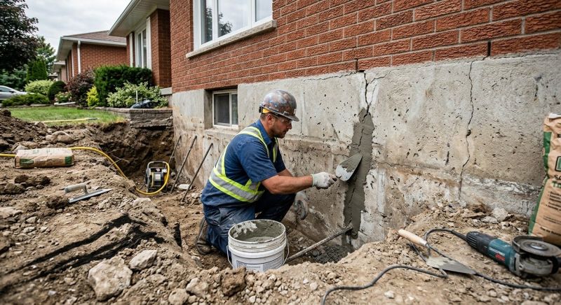 Building Foundation Repair in Blanchester, OH