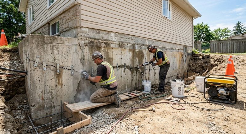 Concrete Foundation Repair in Hillsboro, OH