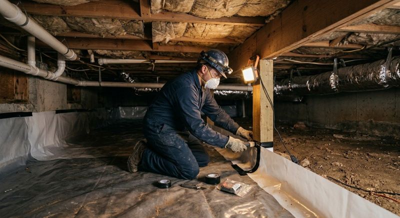 Crawlspace Repair in Hillsboro, OH