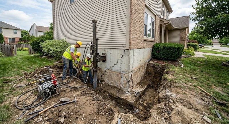 Foundation Damage Repair in Highland County, OH