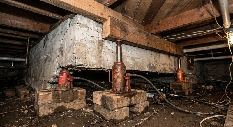 Foundation Jacking in Highland County, OH