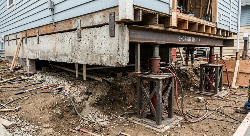 Foundation Jacking in Mount Orab, OH