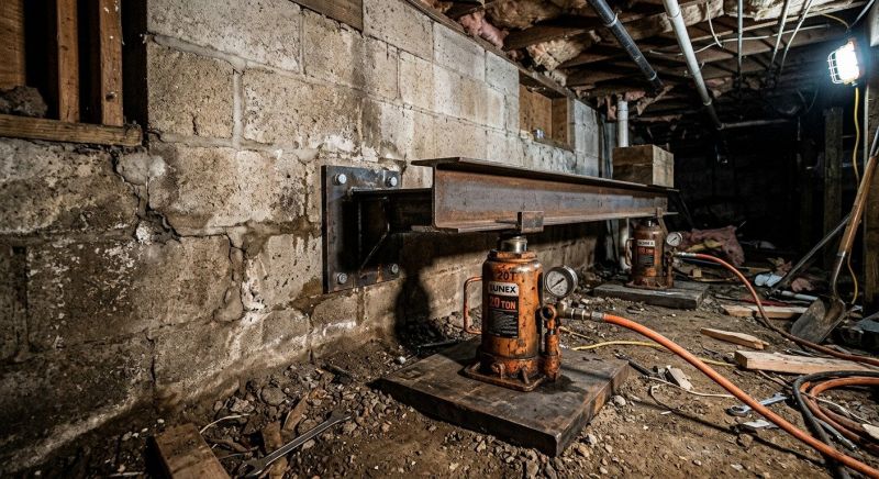 Foundation Jacking in Mount Orab, OH