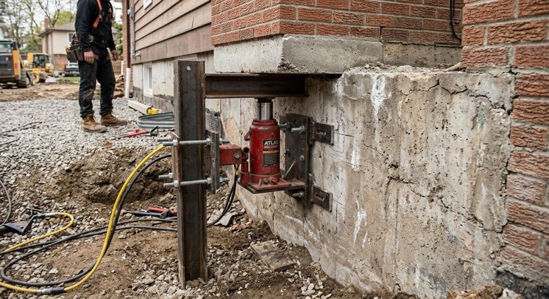 Foundation Jacking in Peebles, OH