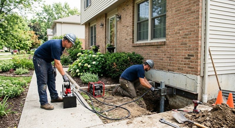 Foundation Jacking in Winchester, OH