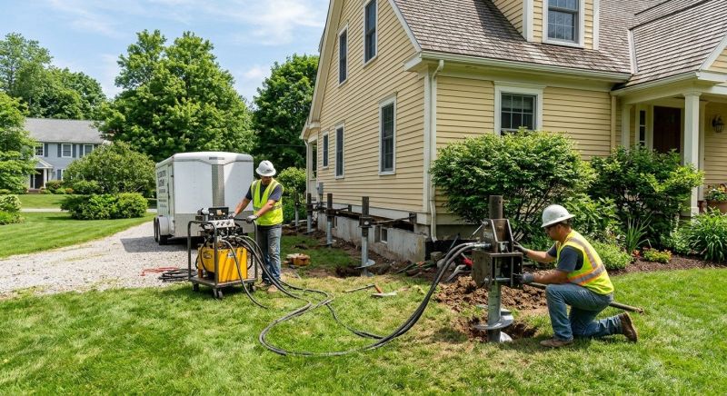 Foundation Lifting in Bainbridge, OH