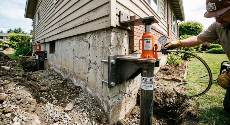 Foundation Lifting in Blanchester, OH