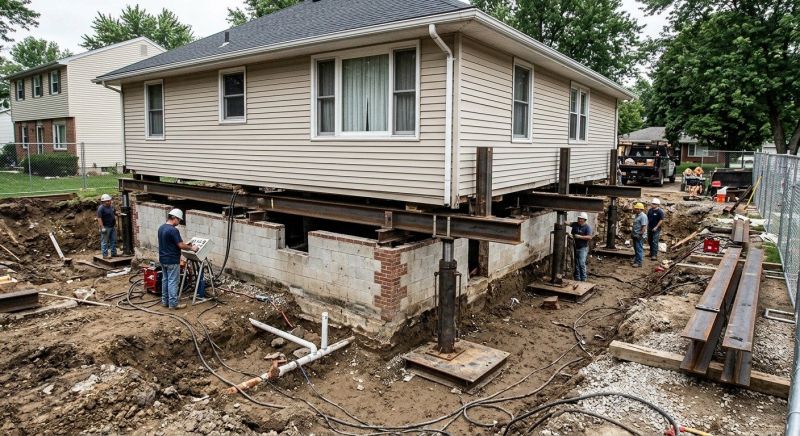 Foundation Lifting in Mount Orab, OH