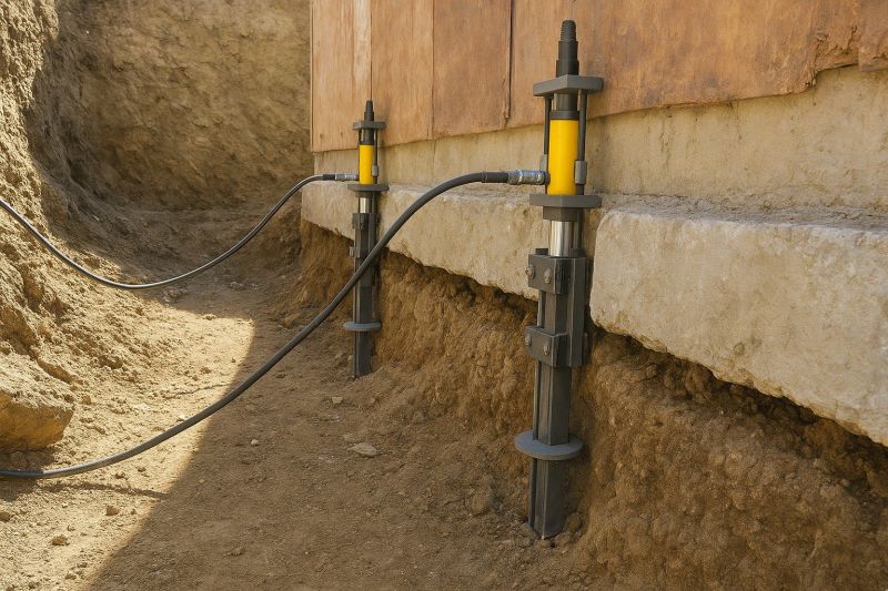 Foundation Lifting in New Vienna, OH