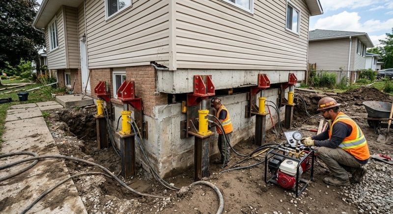 Foundation Lifting in Winchester, OH