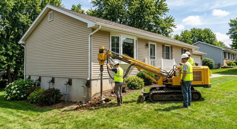 Foundation Raising in Mount Orab, OH