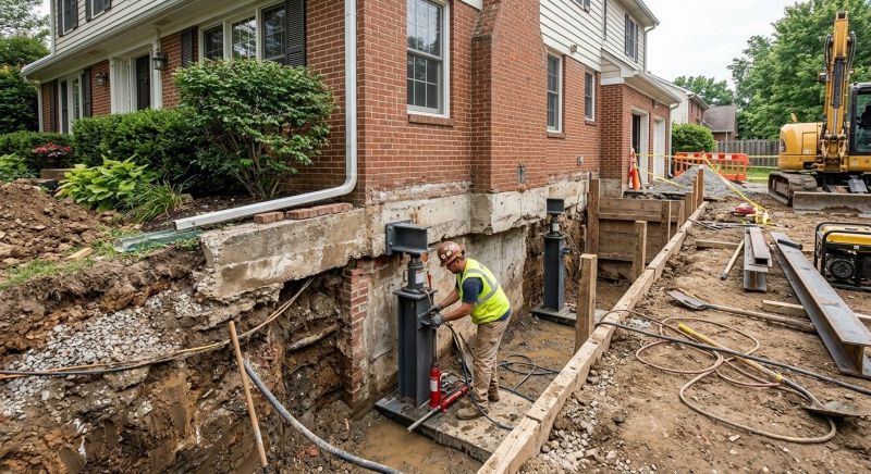 Foundation Raising in Peebles, OH