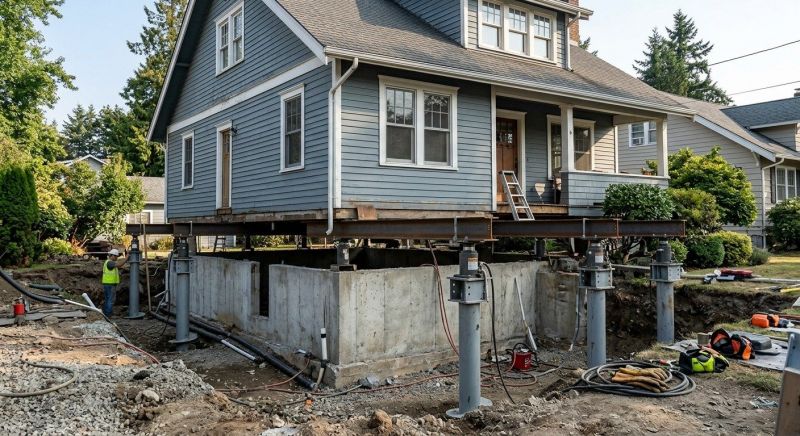 Foundation Raising in Winchester, OH