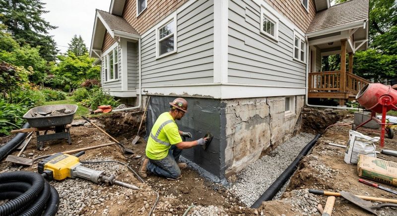 Foundation Renovation in Hillsboro, OH