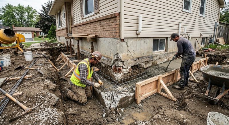 Foundation Repair in Fayetteville, OH