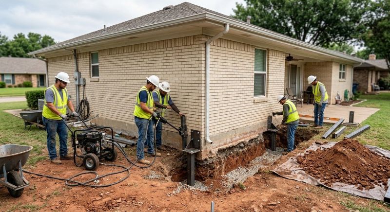 Foundation Stabilizing in Peebles, OH