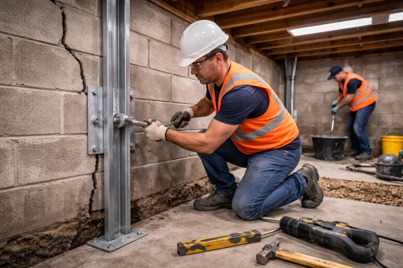 Foundation Structural Repair in Bainbridge, OH