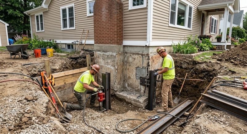 Foundation Structural Repair in Bainbridge, OH