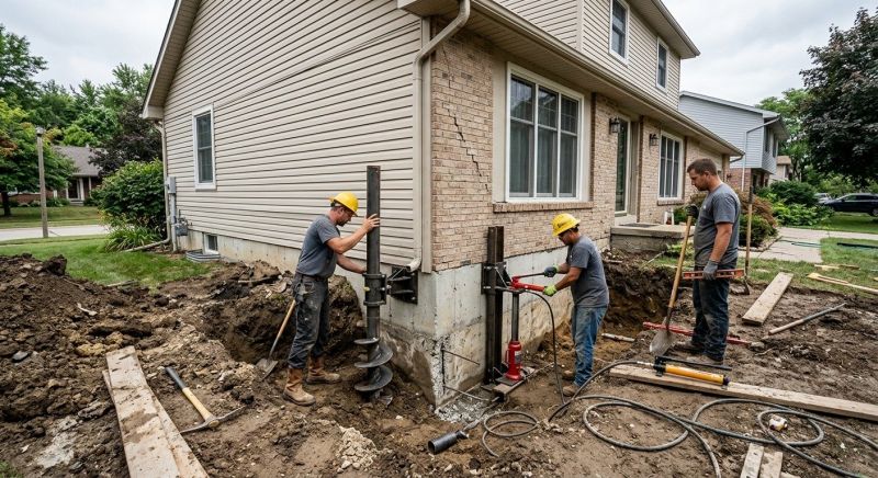 Foundation Structural Repair in Peebles, OH