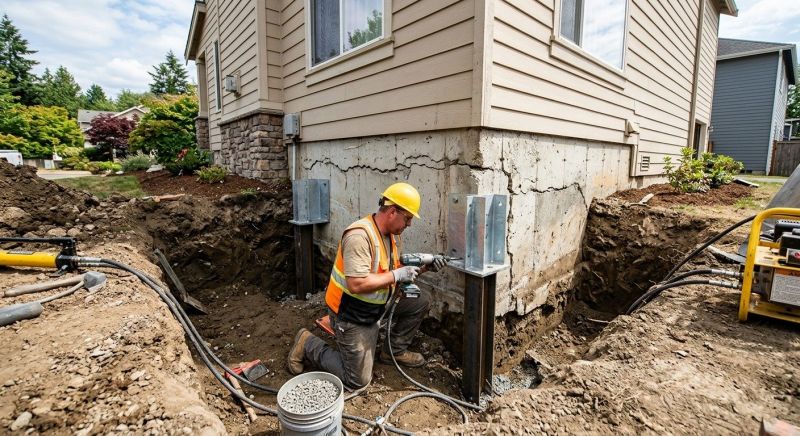 Foundation Structural Repair in Peebles, OH