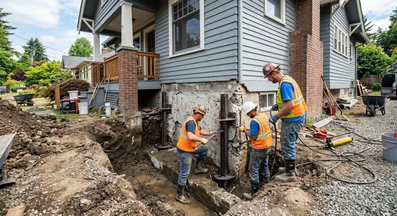 Foundation Structural Repair in Wilmington, OH