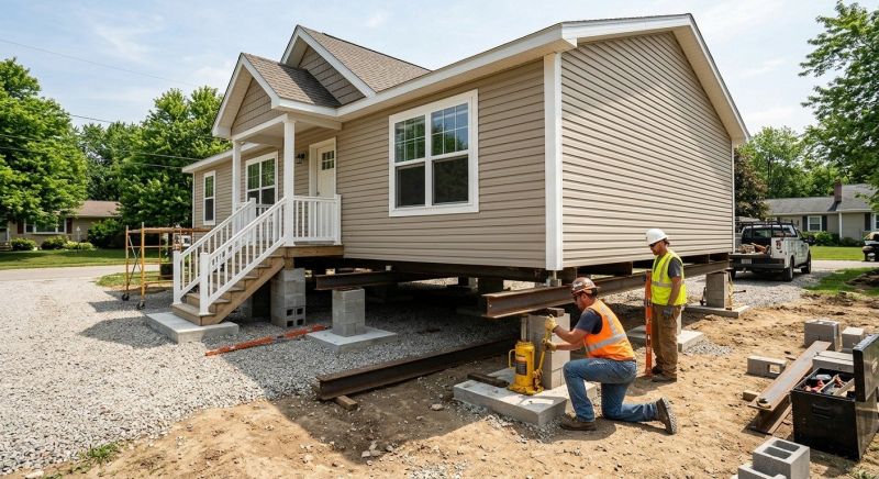 House Leveling in New Vienna, OH