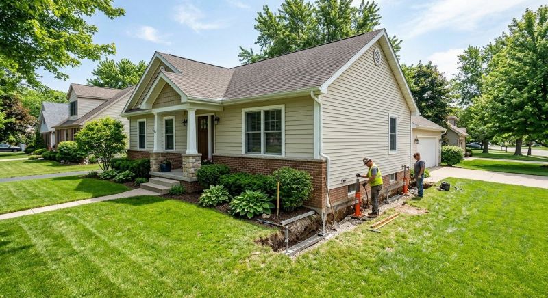 House Leveling in Wilmington, OH