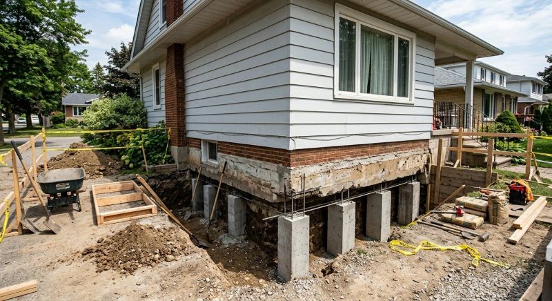 House Underpinning in Hillsboro, OH