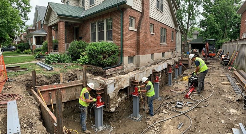 House Underpinning in Hillsboro, OH