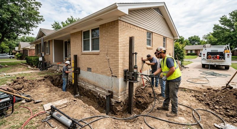 Settling Foundation Service in Bainbridge, OH
