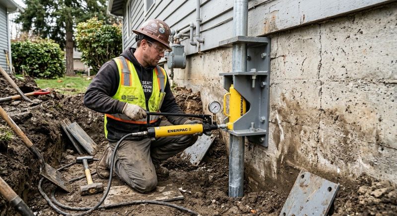 Settling Foundation Service in Hillsboro, OH