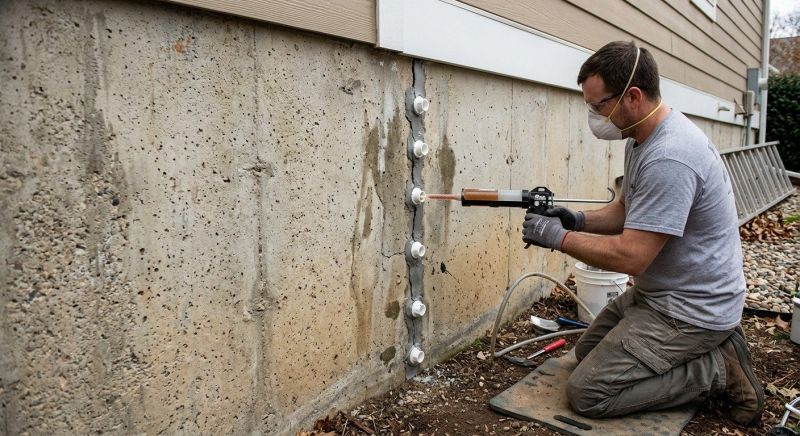 Structural Crack Repair in Hillsboro, OH