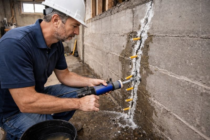 Structural Crack Repair in Hillsboro, OH