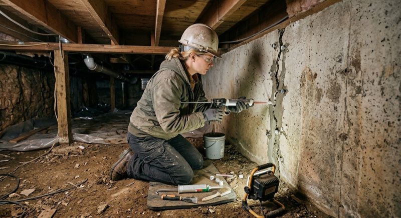 Structural Foundation Repair in Bainbridge, OH