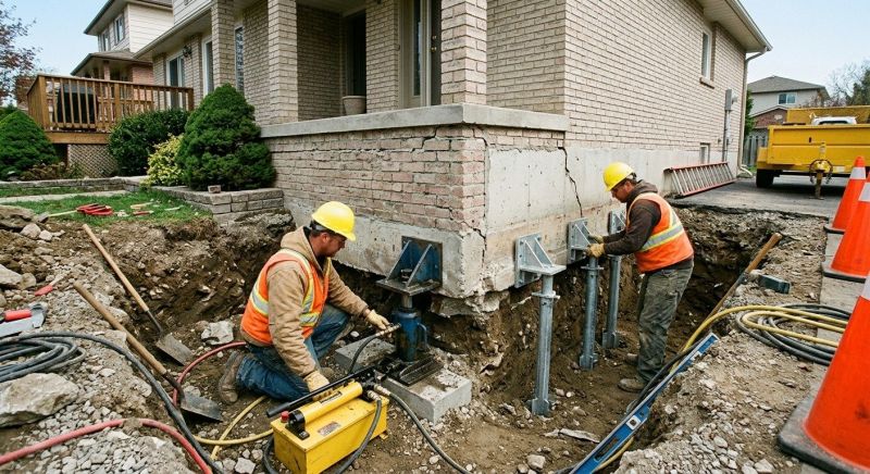 Structural Foundation Repair in Wilmington, OH