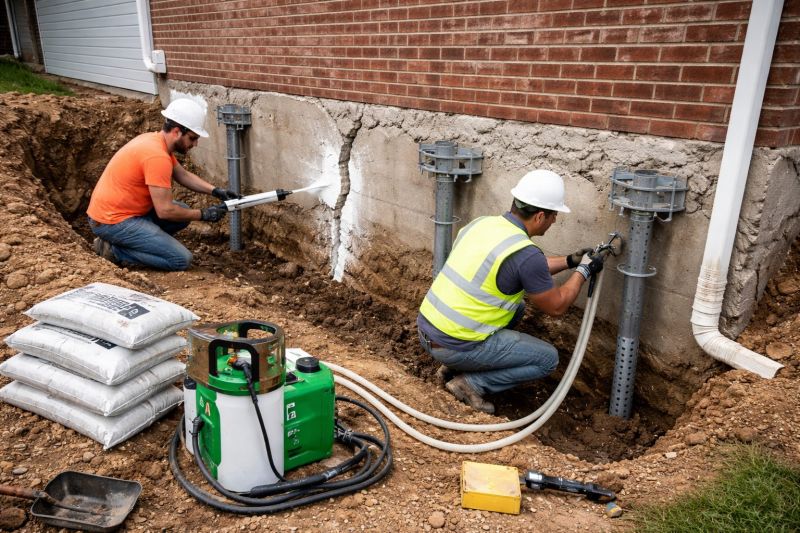 Structural Foundation Repair in Winchester, OH